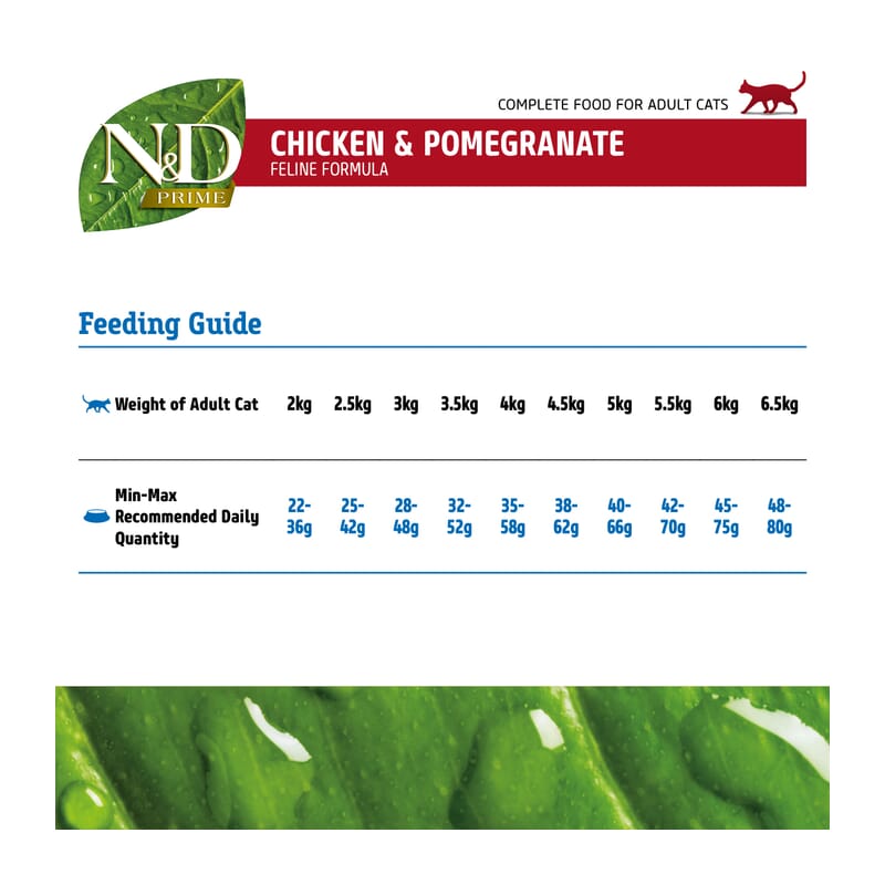 FARMINA N&D Prime - Chicken & Pomegranate -Cat Dry Food - Adult