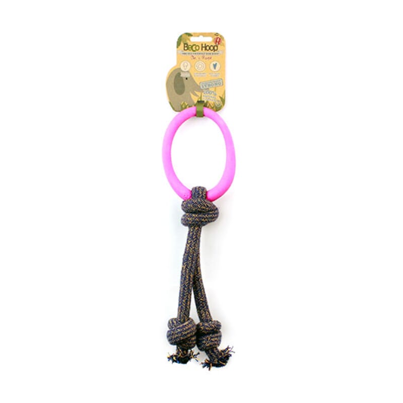Beco Hoop on Rope Toy for Dogs - Wagr - The Smart Petcare Platform