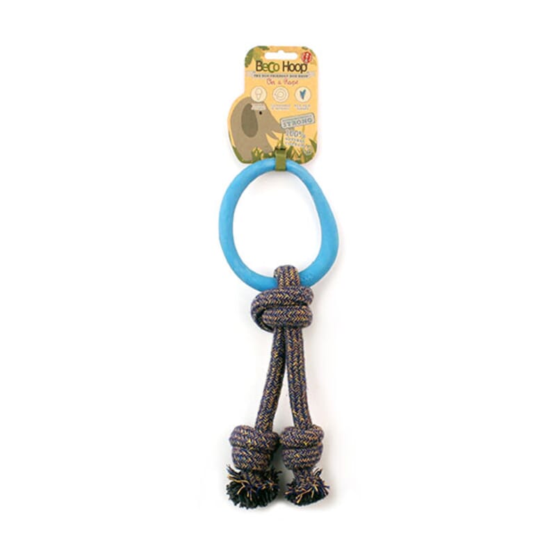 Beco Hoop on Rope Toy for Dogs - Wagr - The Smart Petcare Platform