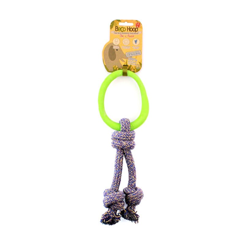 Beco Hoop on Rope Toy for Dogs - Wagr - The Smart Petcare Platform