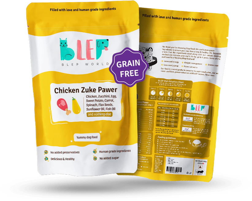 BLEP Chicken Zuke Pawer for Dogs - Wagr Petcare