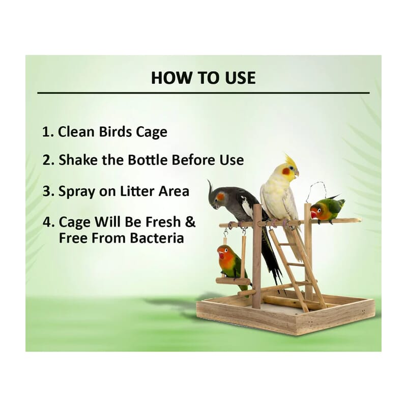 Boltz Litter Spray for Birds - Wagr - The Smart Petcare Platform