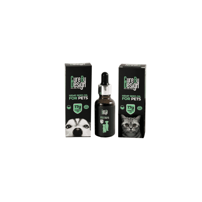 Cure By Design Hemp Seed Oil - Pets - Wagr - The Smart Petcare Platform
