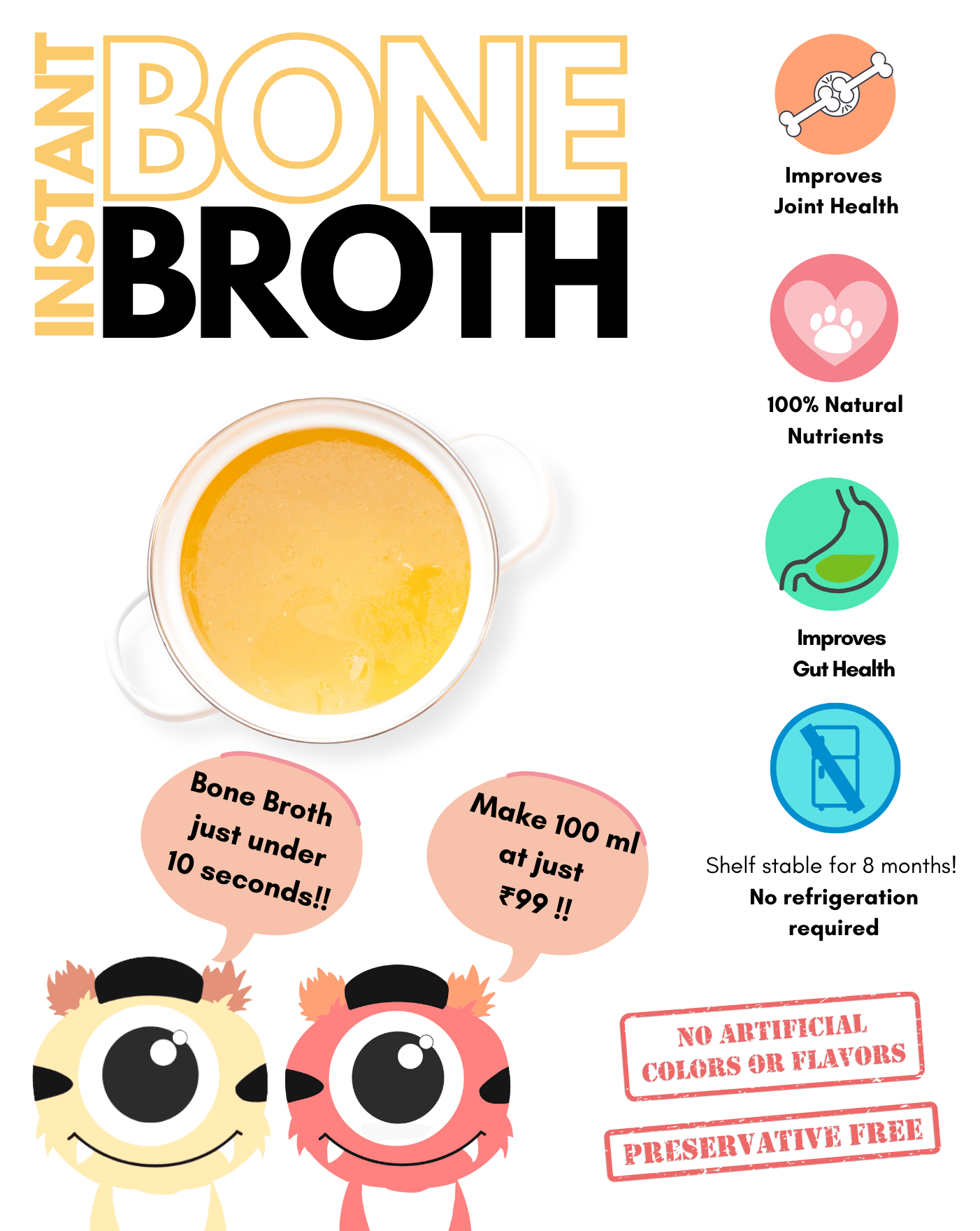 Doggos Instant Bone Broth - Chicken - Wagr - The Smart Petcare Platform