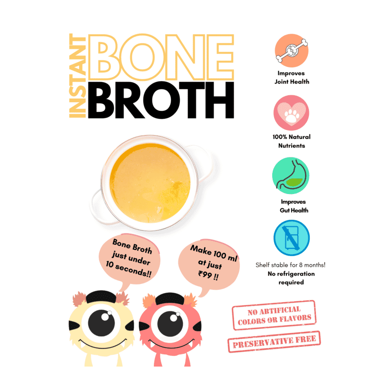Doggos Instant Bone Broth - Chicken (Pack of 5) - Wagr - The Smart Petcare Platform