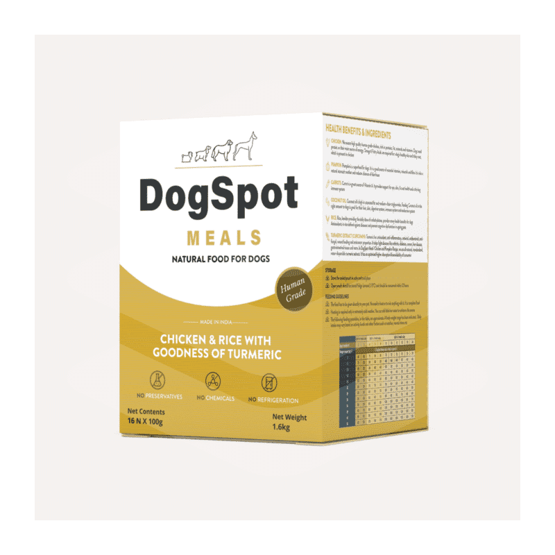 DogSpot Meals Chicken Gravy with Goodness of Curcumin for Small Dogs, 100gm - Wagr - The Smart Petcare Platform