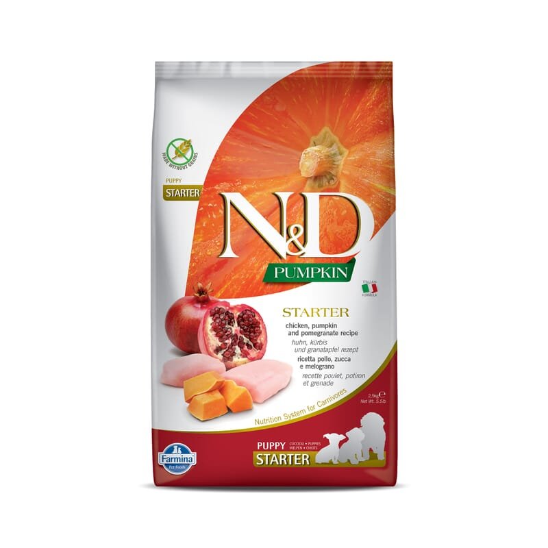 FARMINA N&D Pumpkin - Chicken & Pomegranate - Dog Dry Food - Puppy - Wagr - The Smart Petcare Platform