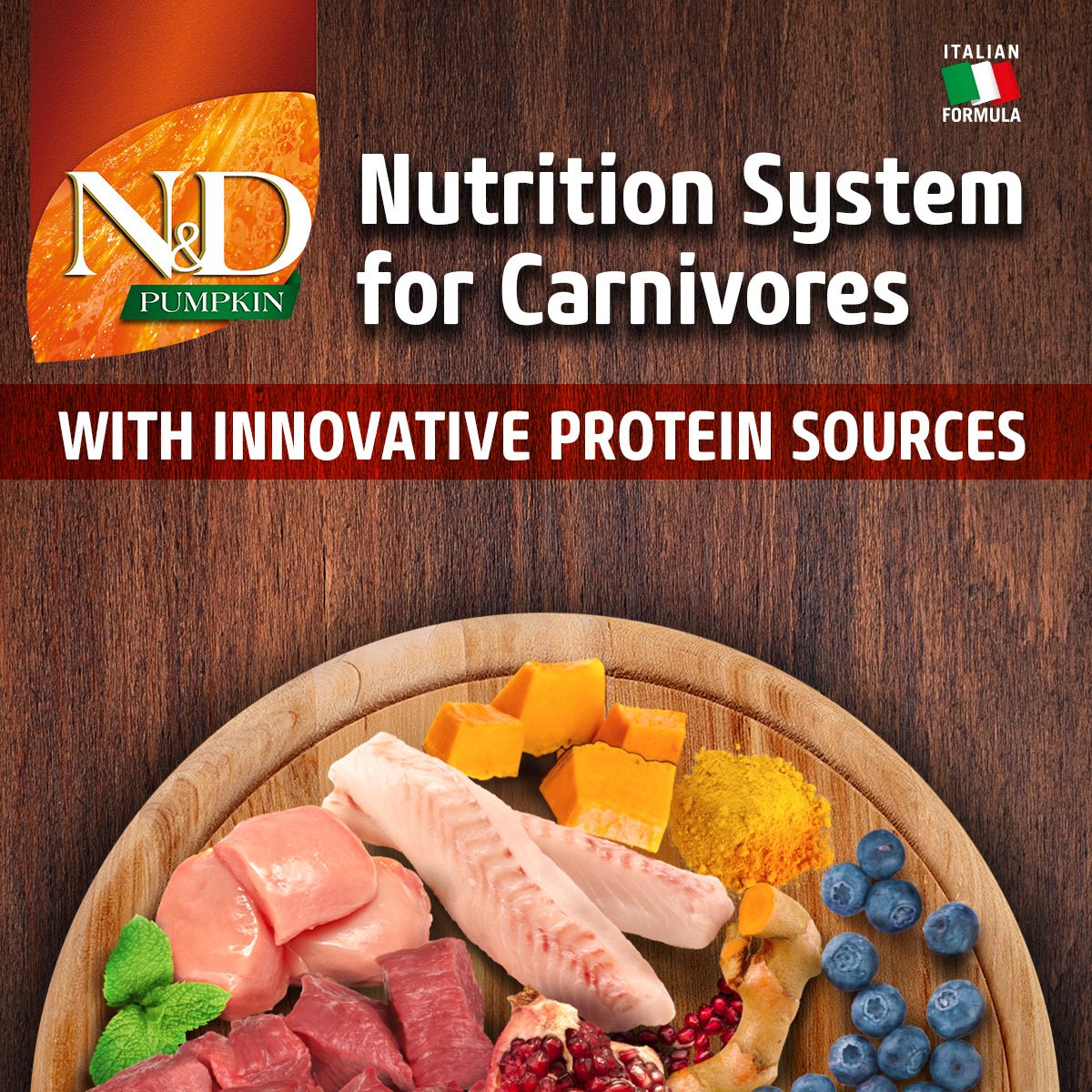 FARMINA N&D Pumpkin - Chicken & Pomegranate - Dog Dry Food - Puppy - Wagr - The Smart Petcare Platform