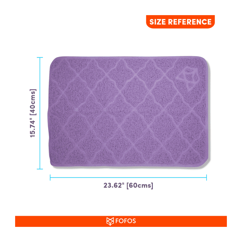 Fofos Cat Non-Slip Litter Mat - Wagr Petcare