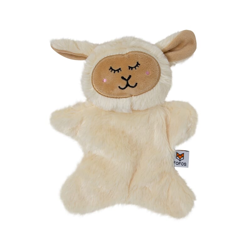 Fofos Glove Plush Sheep Dog Toy - Wagr Petcare