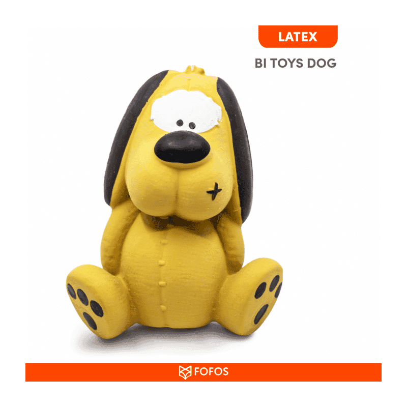 Fofos Latex Bi Dog for Small Dogs - Wagr Petcare