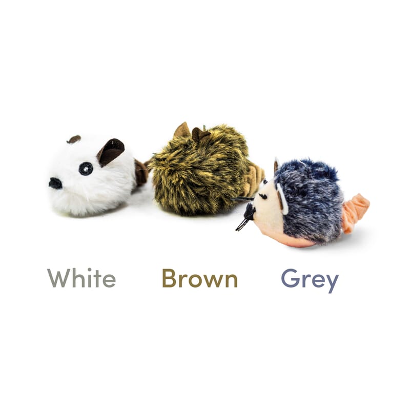 Fofos Pull String & Sound Chip Electronic Mouse Cat Toy - Wagr Petcare