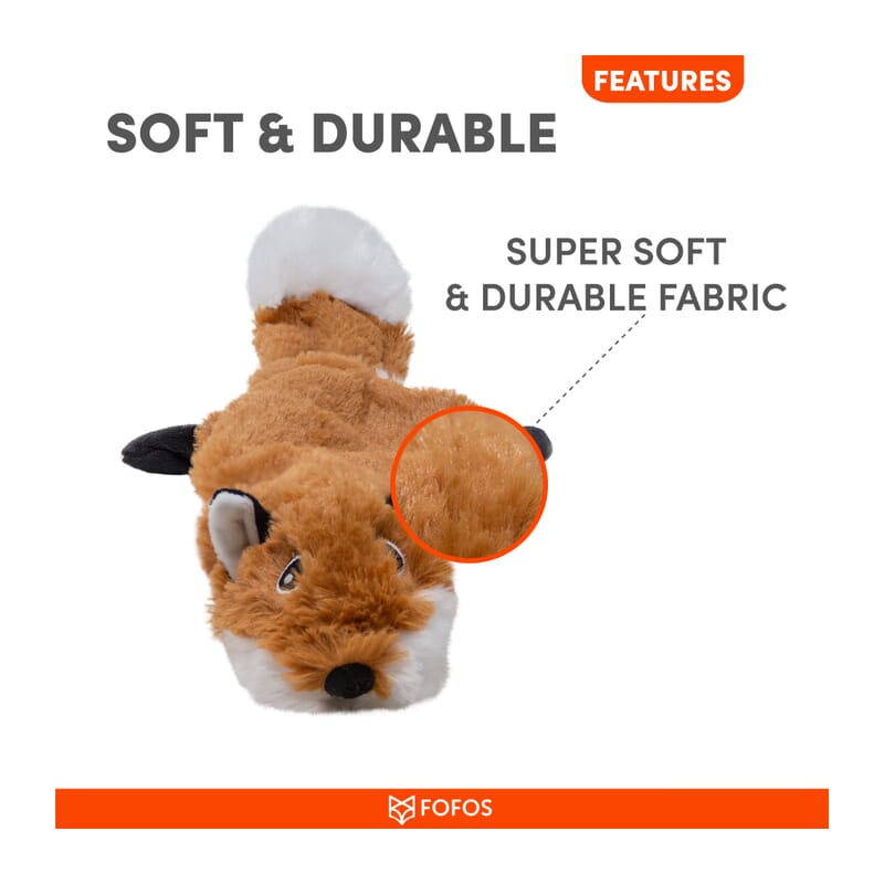 Fofos Skinneez Dog Soft Stuffing-Free Toy - Wagr Petcare
