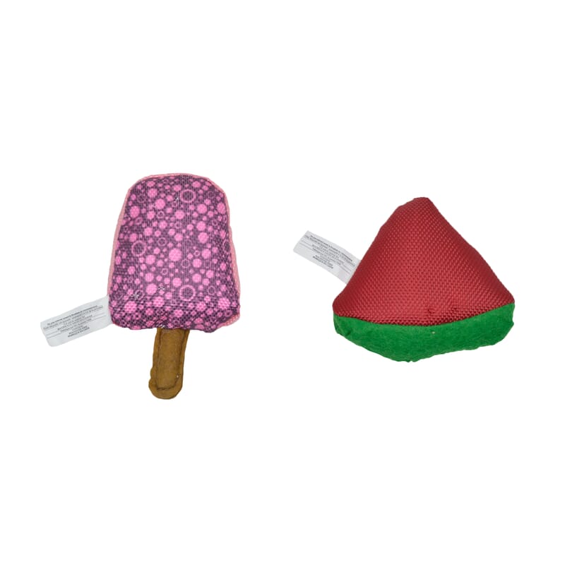 Fofos Summer Cat Toy - Watermelon with Popsicle - Wagr Petcare