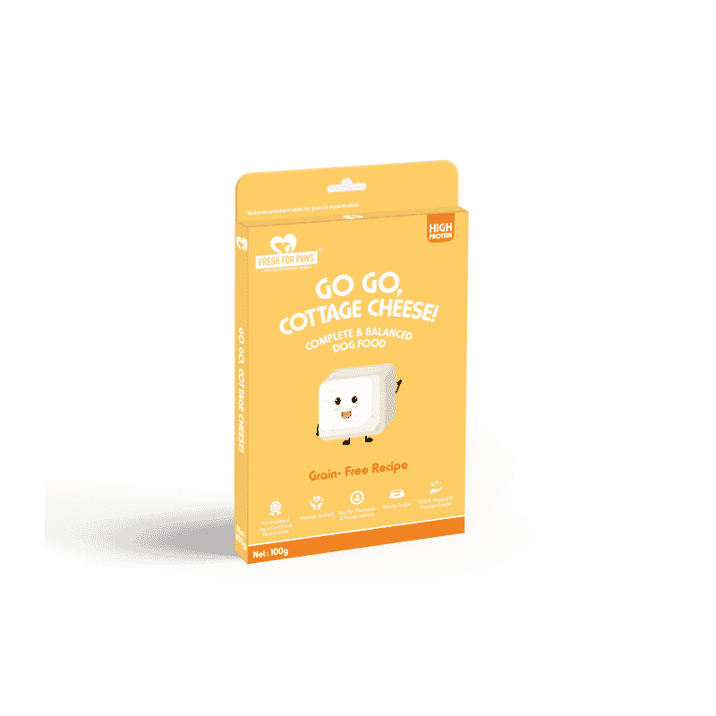 Fresh for Paws Go, Go, Cottage Cheese - 300gm - Wagr Petcare