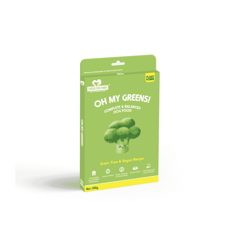 Fresh for Paws Oh My Greens - 300 gm - Wagr Petcare