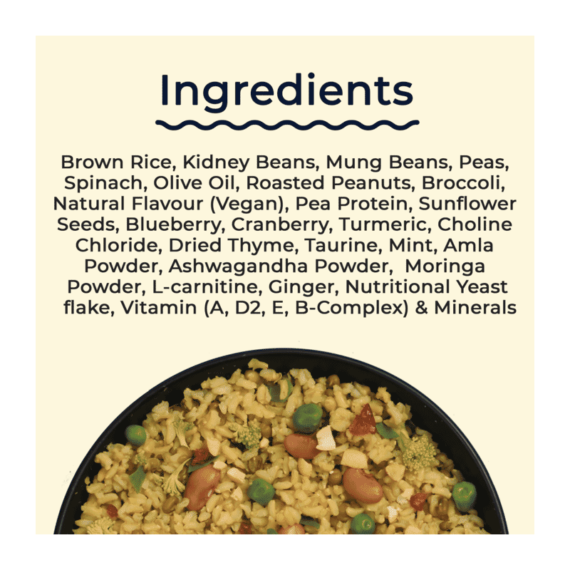 Freshwoof Veg healthy supermeals for dogs - Brown Rice & Beans - Wagr - The Smart Petcare Platform