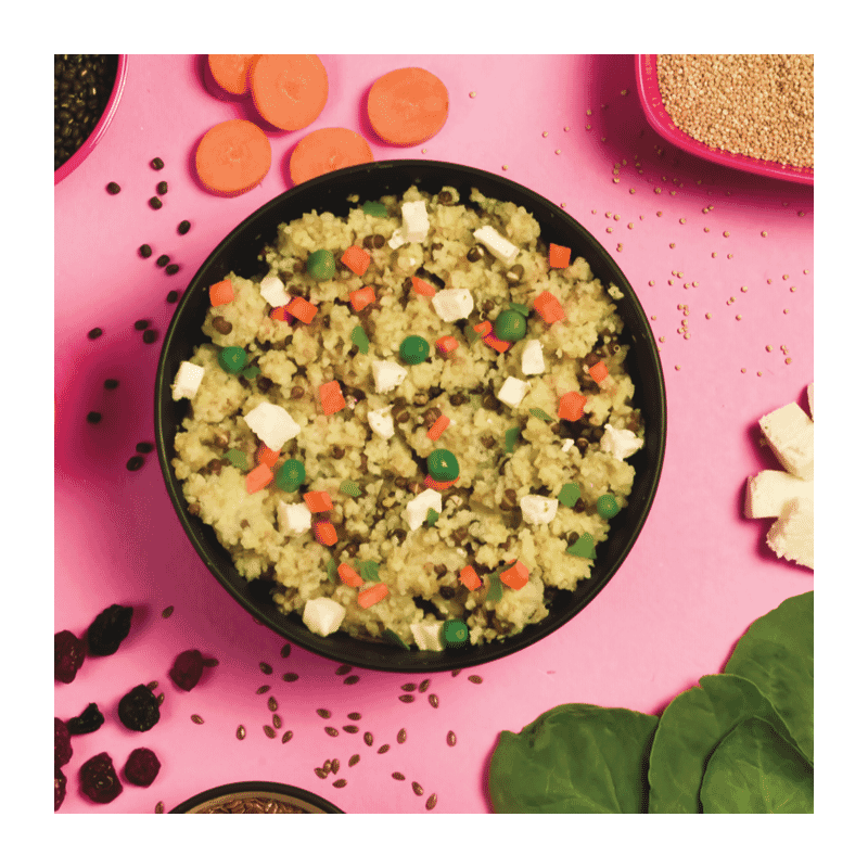 Freshwoof Veg healthy supermeals for dogs - Tofu & Quinoa - Wagr - The Smart Petcare Platform