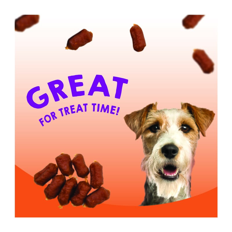 Goofy Tails Chicken Sausage Treats for Dogs and Puppies 70g - Wagr - The Smart Petcare Platform