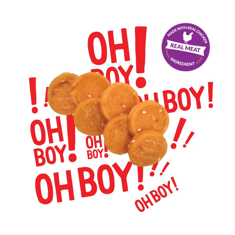 Goofy Tails Chicken with Sesame Treats for Dogs and Puppies 70g - Wagr - The Smart Petcare Platform