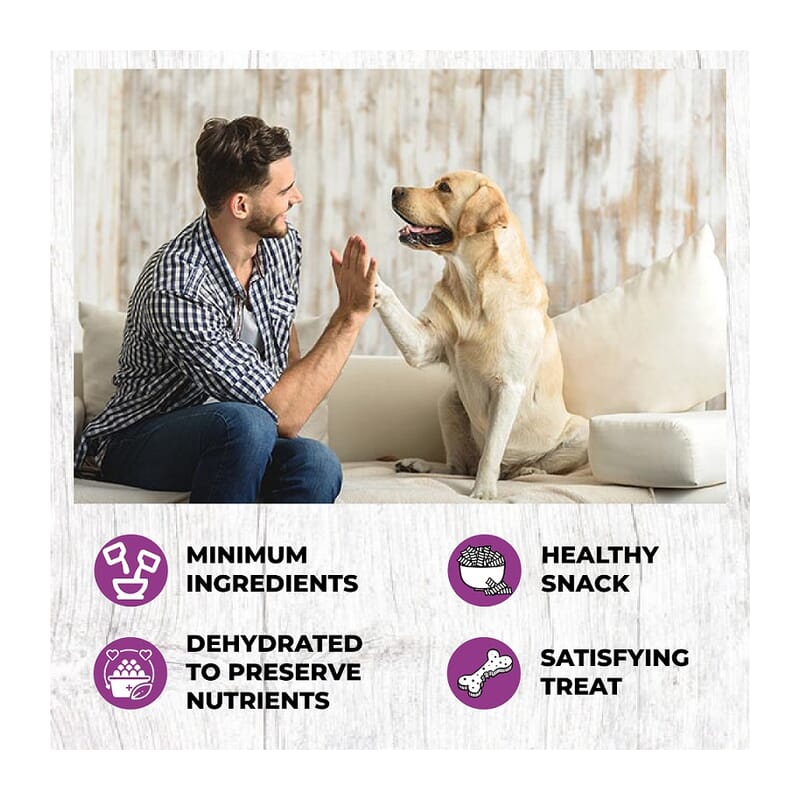 Goofy Tails Crispy Sweet Potato Strips - Dehydrated Veg Treats - Wagr - The Smart Petcare Platform