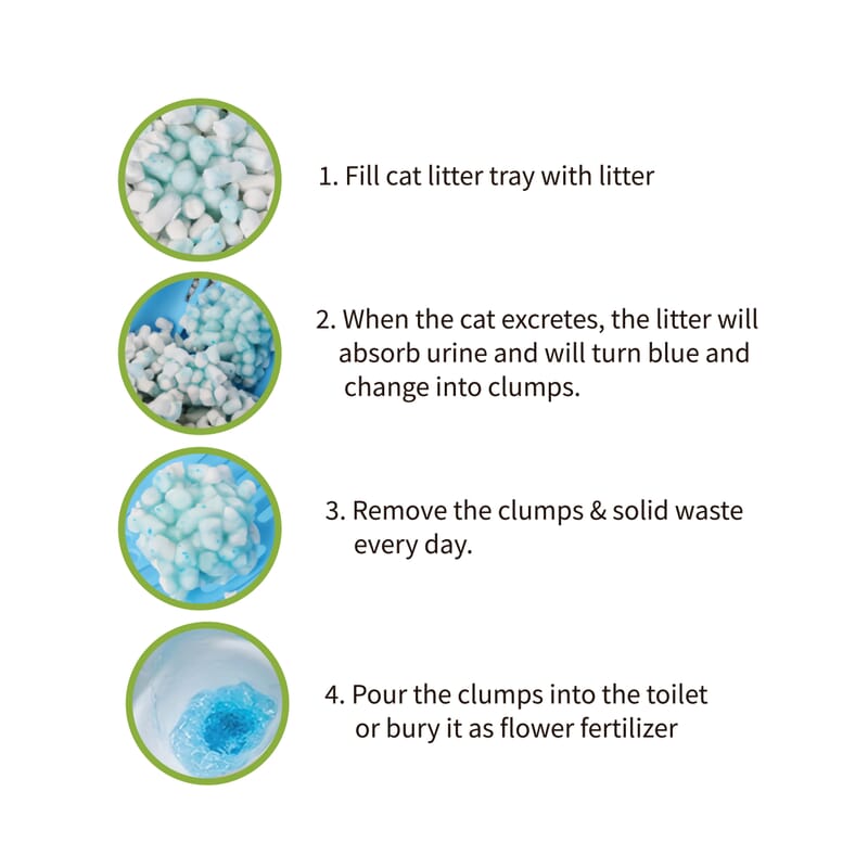 Goofy Tails Recycled Paper Clumping Cat Litter-6 Litre - Wagr - The Smart Petcare Platform