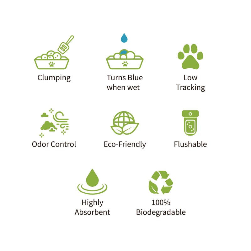 Goofy Tails Recycled Paper Clumping Cat Litter-6 Litre - Wagr - The Smart Petcare Platform