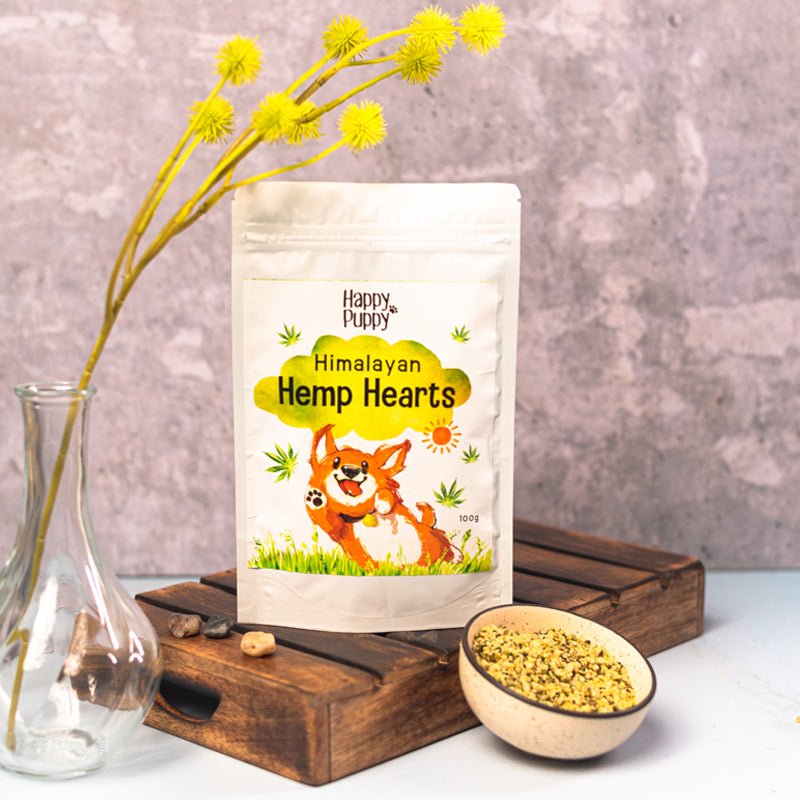 Happy Puppy Organics Hemp Hearts - Wagr - The Smart Petcare Platform
