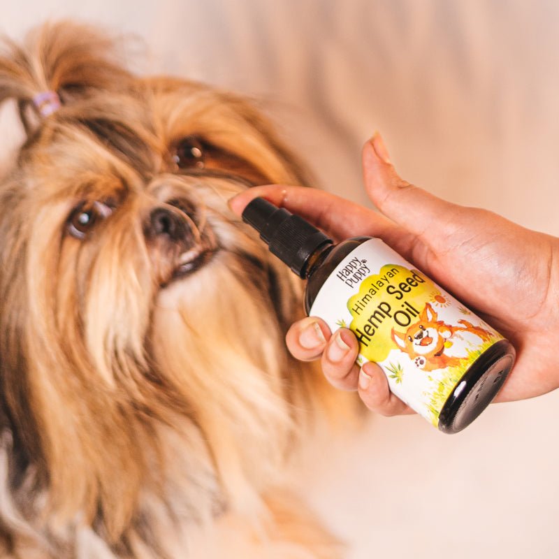 Happy Puppy Organics Hemp Seed Oil 100ml - Wagr - The Smart Petcare Platform