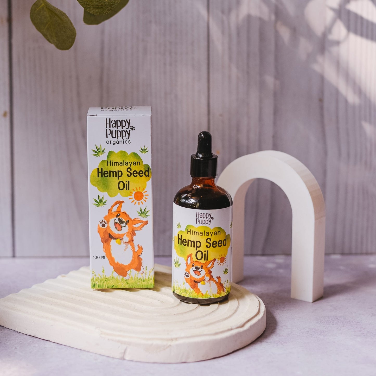 Happy Puppy Organics Hemp Seed Oil 100ml - Wagr - The Smart Petcare Platform
