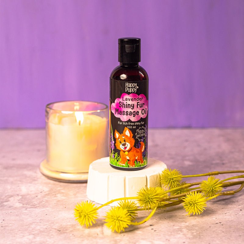 Happy Puppy Organics Shiny Fur Spa Oil 100ml - Wagr - The Smart Petcare Platform
