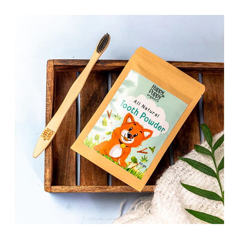 Happy Puppy Organics Tooth Powder - Wagr - The Smart Petcare Platform