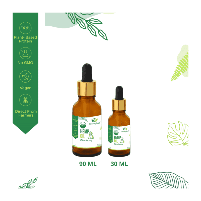 Hemp Oil for Pets by Healing Leaf - Wagr - The Smart Petcare Platform