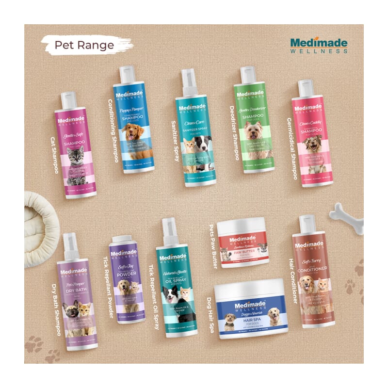 Medimade Hair Conditioner with Shea Butter & Coconut For Dogs and Cats, 200ml - Wagr - The Smart Petcare Platform