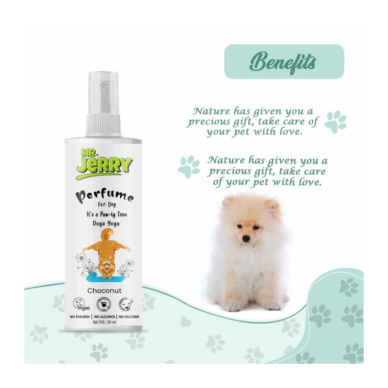 Mr . Jerry Dog Choconut Perfume, 60ml - Wagr Petcare