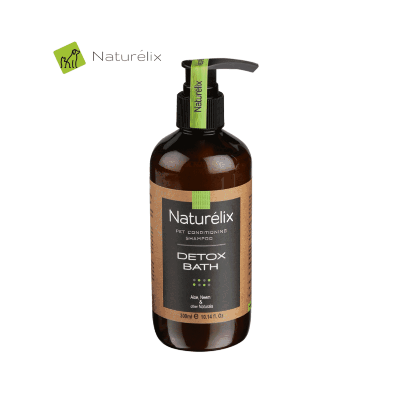 Naturelix Detox Bath Dog Shampoo & Natural Conditioner, 300ml - Wagr - The Smart Petcare Platform