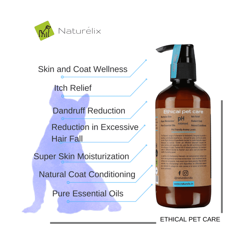 Naturelix Spa Care Dog Shampoo & Natural Conditioner, 300ml - Wagr - The Smart Petcare Platform