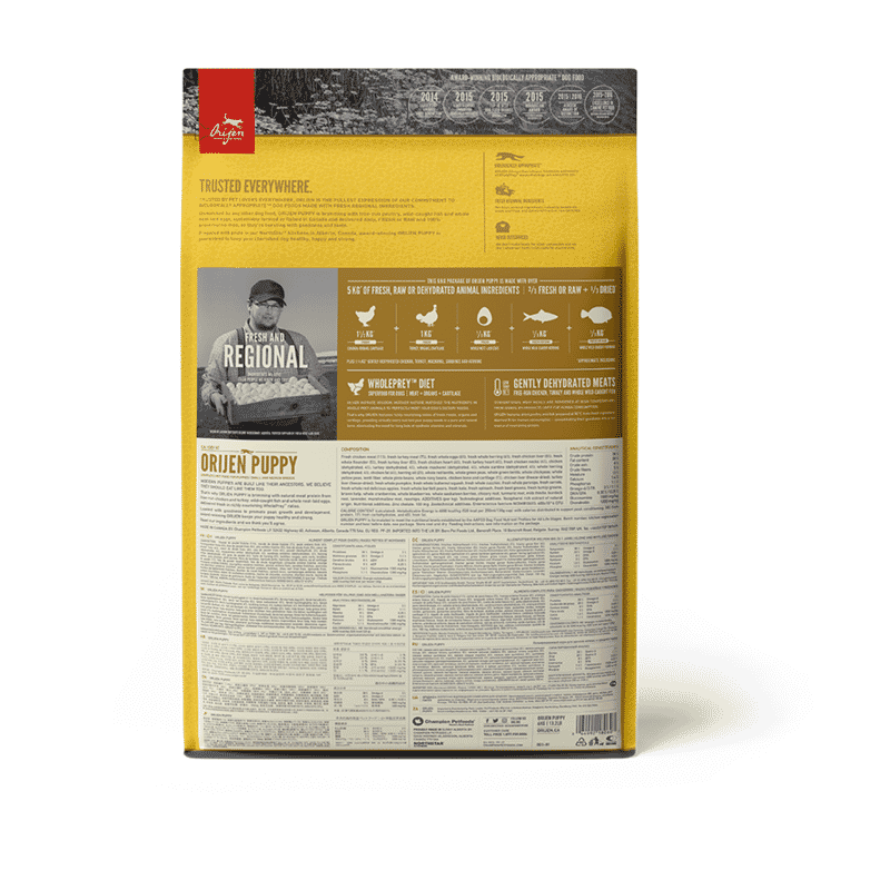 Orijen Puppy Dry Dog Food - Wagr - The Smart Petcare Platform