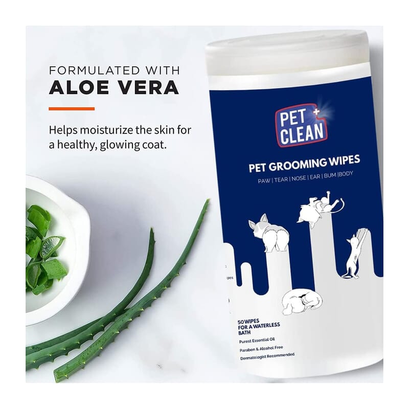 Pet Clean Pet Grooming Wipes - Wagr Petcare