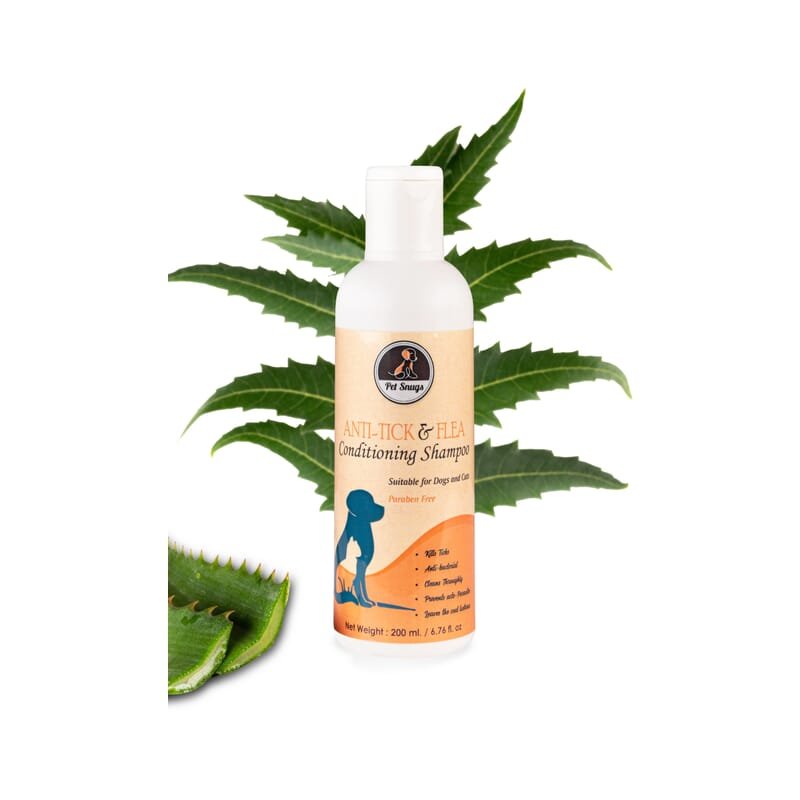 Petsnugs Anti Tick & Flea Shampoo - Wagr Petcare