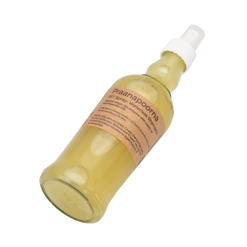 Praanapoorna Pet Spray - Waterless Shampoo 300ml - Wagr - The Smart Petcare Platform
