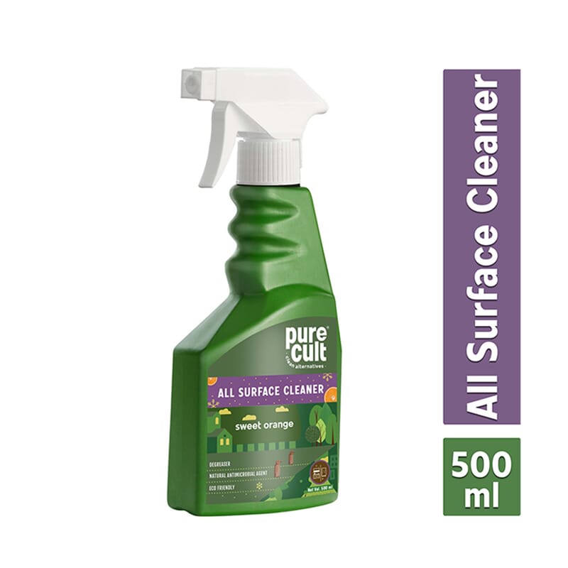 Purecult Eco-friendly All Surface Cleaner Sweet Orange (500ml) - Wagr Petcare