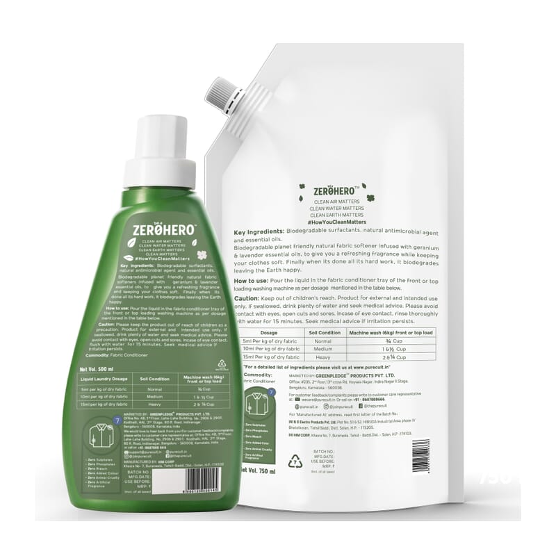 PureCult Fabric Conditioner Refill Combo - Wagr - The Smart Petcare Platform