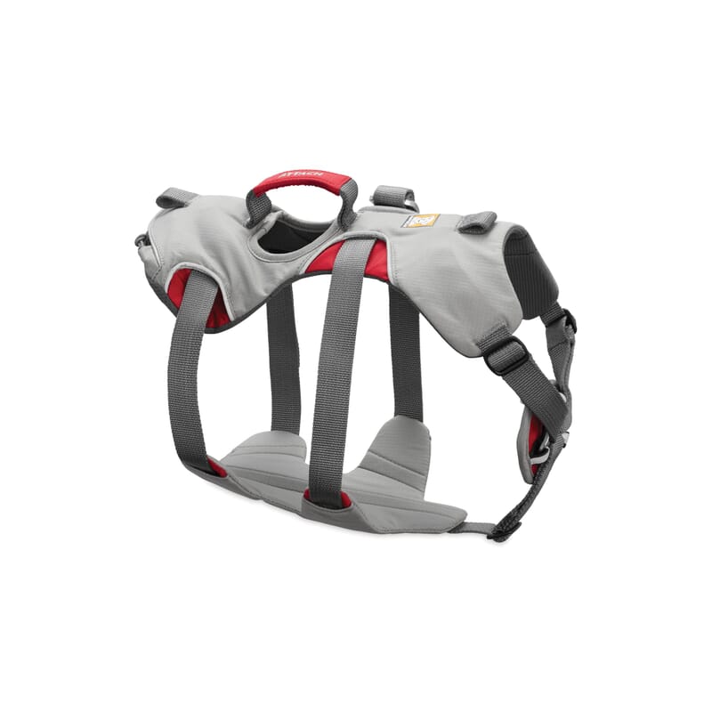 Ruffwear Double Back Harness Cloudburst Gray -Medium - Wagr - The Smart Petcare Platform
