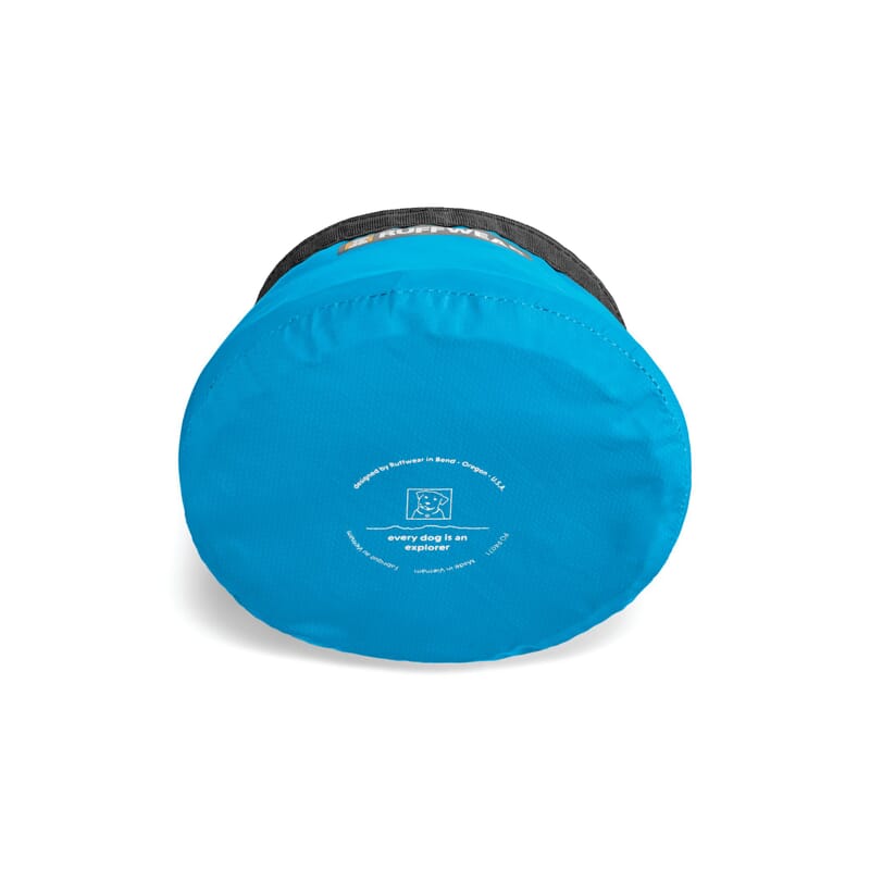 Ruffwear Trail Runner Bowl Blue Dusk for Dogs - Wagr - The Smart Petcare Platform