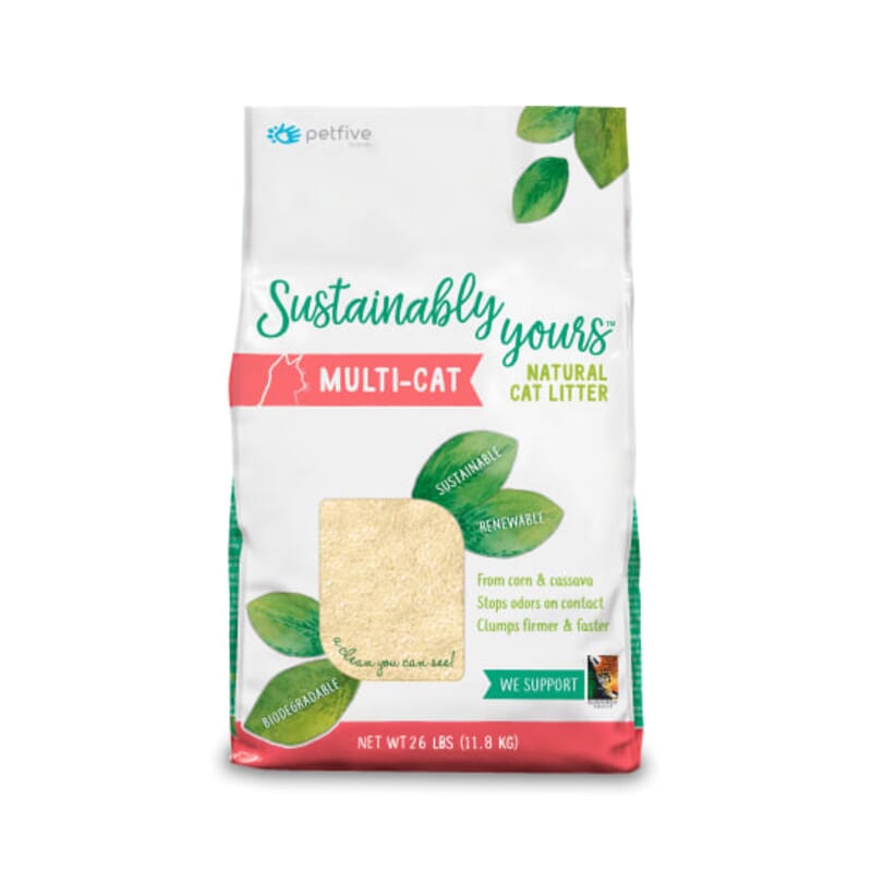 Sustainably Yours Multi-Cat Litter - Wagr - The Smart Petcare Platform