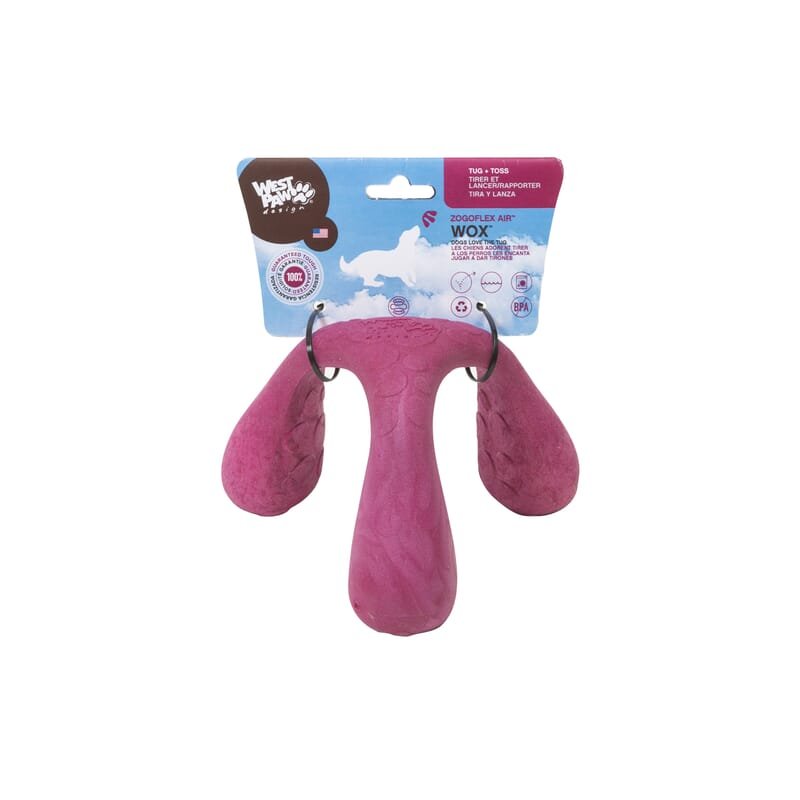 West Paw Zogoflex Air Wox Interactive Tug Toy for Dogs - Wagr - The Smart Petcare Platform