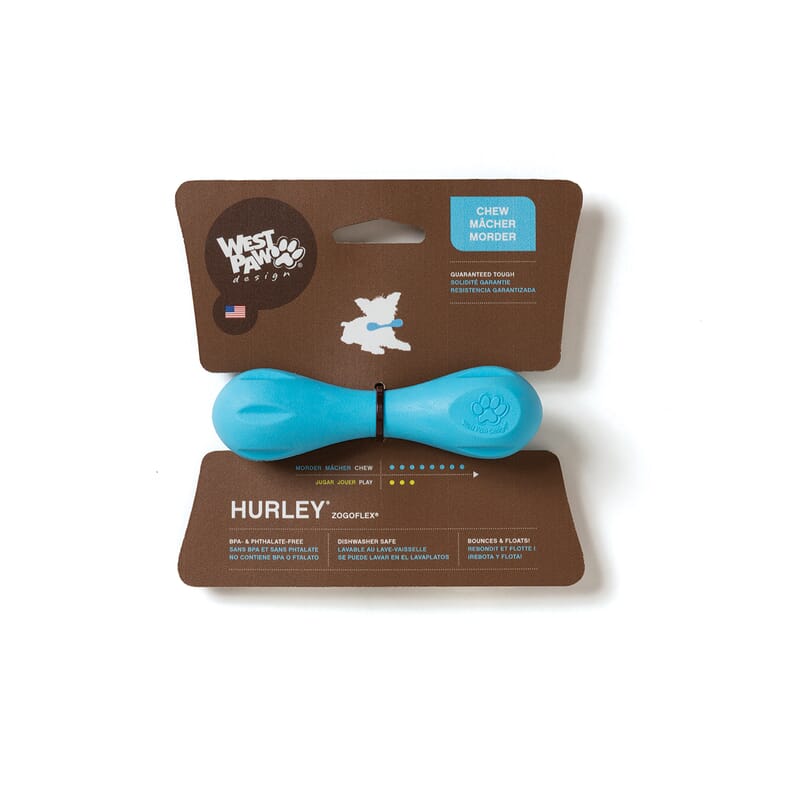 West Paw Zogoflex Hurley Durable Bone Chew Toy for Dogs - Wagr - The Smart Petcare Platform