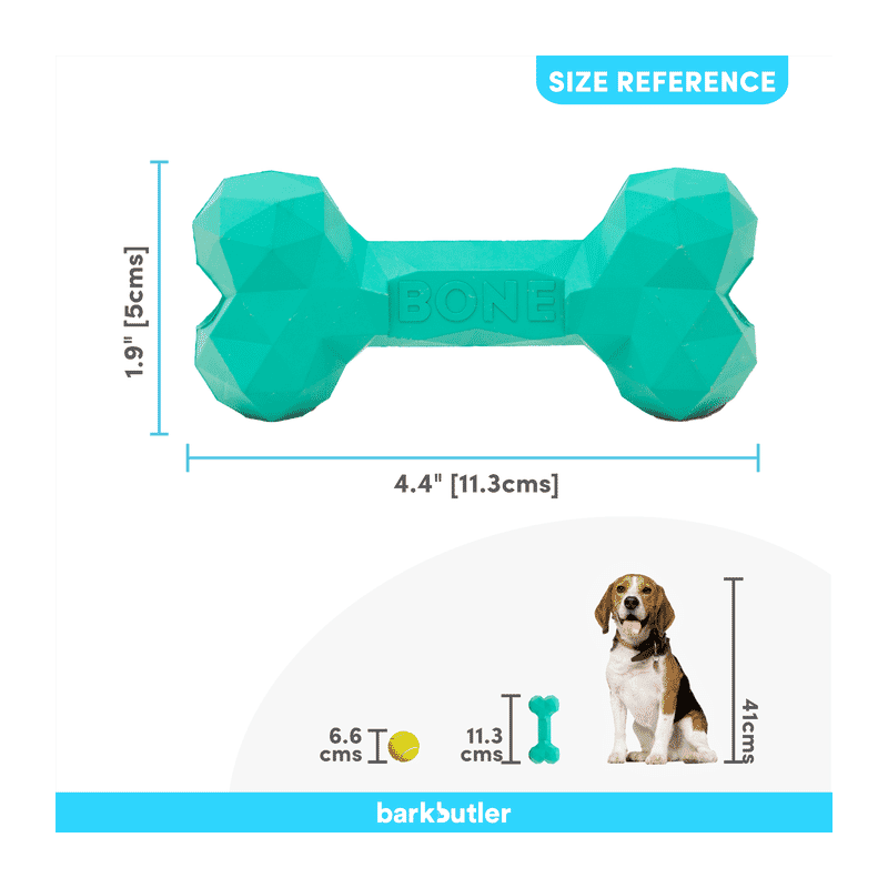 Barkbutler Chu the Bone Chew Toy for Small Dogs