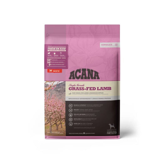 Acana Grass-Fed Lamb Dry Dog Food - Wagr - The Smart Petcare Platform